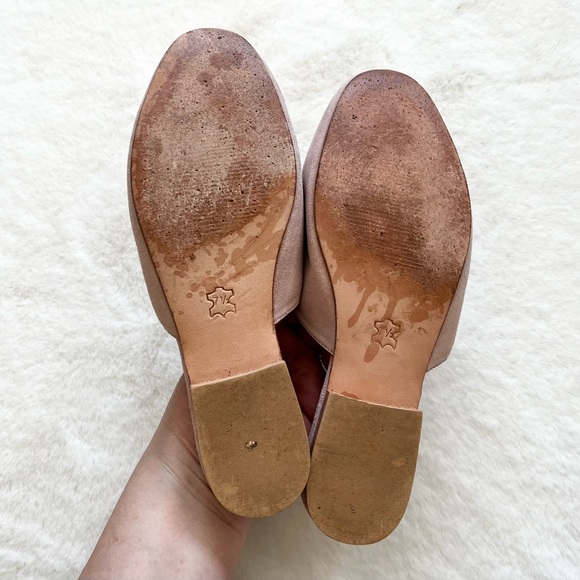 STARR & WALES Nicole Suede Mule Size 7.5 Barbie Barbiecore Comfy Stylish - Picture 5 of 8